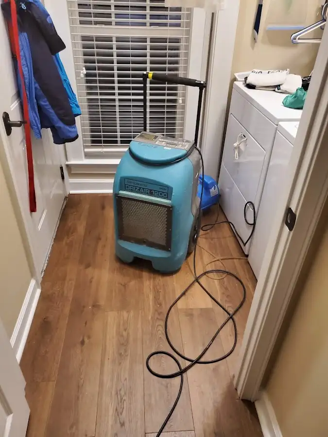 Commercial dehumidifier deployed for Flood Damage Cleanup in Calumet City